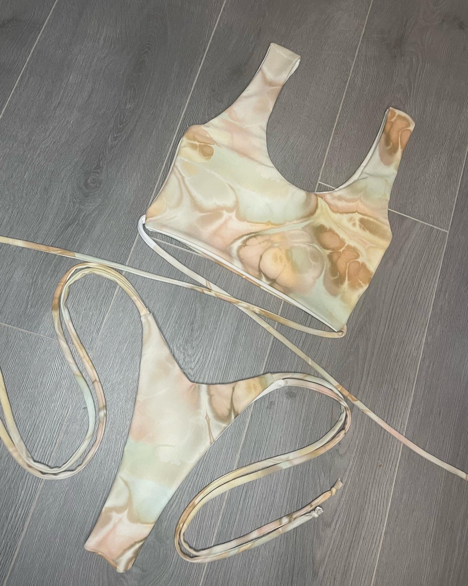 Marble Bikini Set – BiQueeni Bikinis