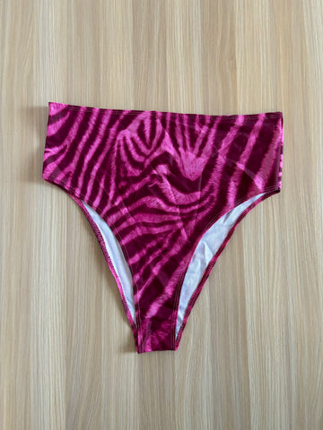 Zebra Bikini Bottom Size 10