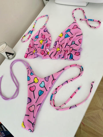 Lollipop Bikini Set