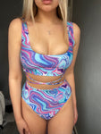 Glitter Swirl Bikini Set